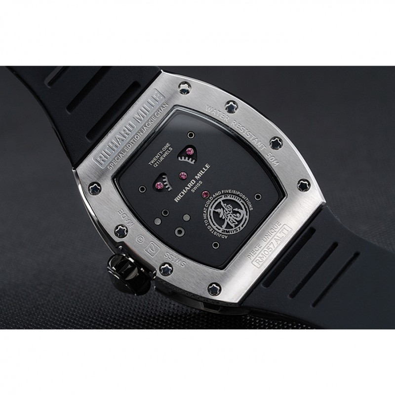 Richard Mille RM 057 Tourbillon Drachen Jackie Chan Silber Fall