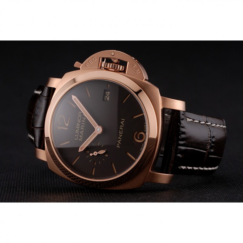 luminor panerai rose gold