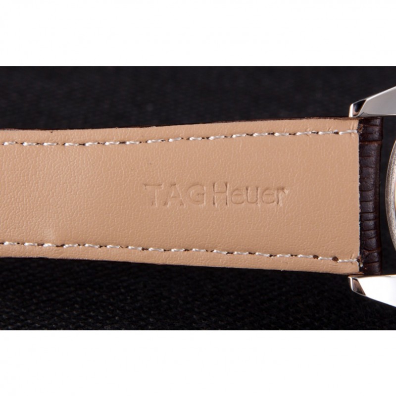 Tag Heuer Carrera Mikrograph Limited Edition braunes Lederarmband 7916 Schweizer replica uhren